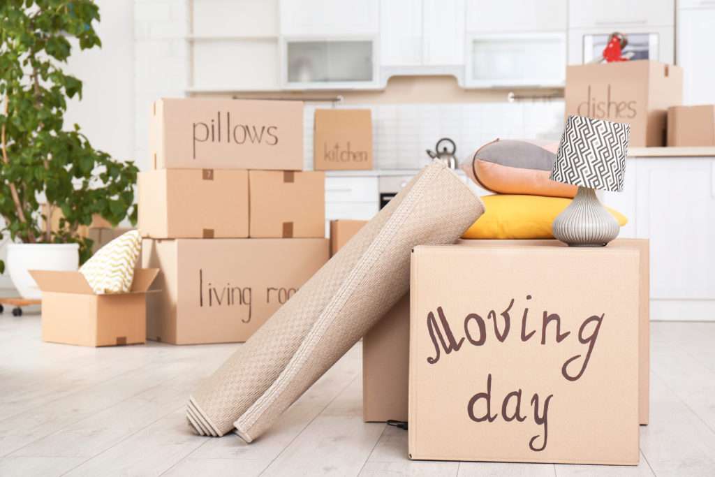 Careful packing and moving supplies