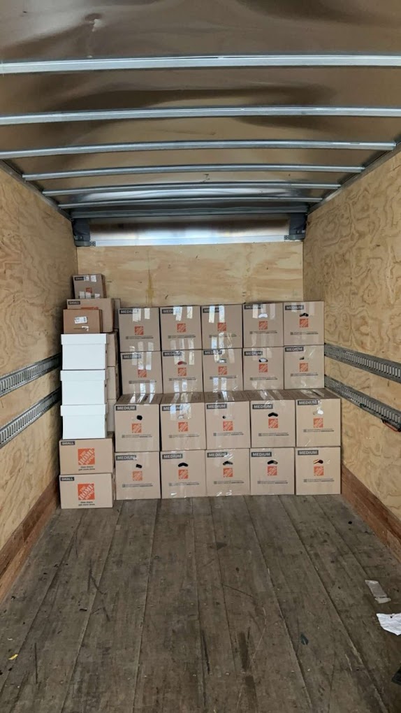 Full-service move with truck