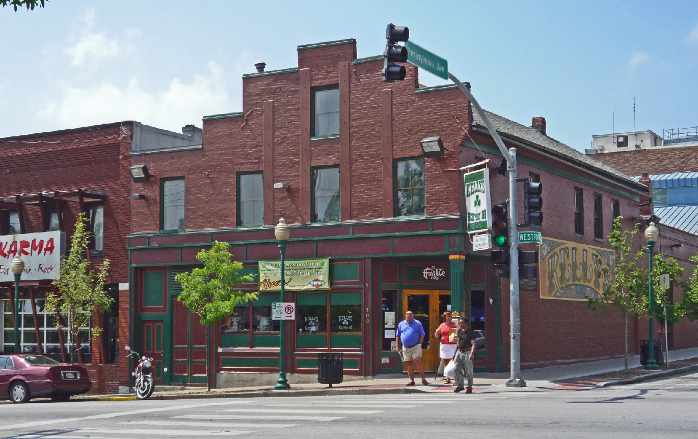 Kelly's Westport Inn at Westport Road and Pennsylvania Street